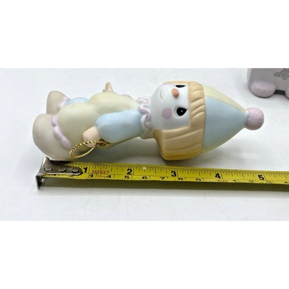 8 Vintage Precious Moments Birthday Train Figurines Set Ages 0–6 Clown Animals - Picture 8 of 16